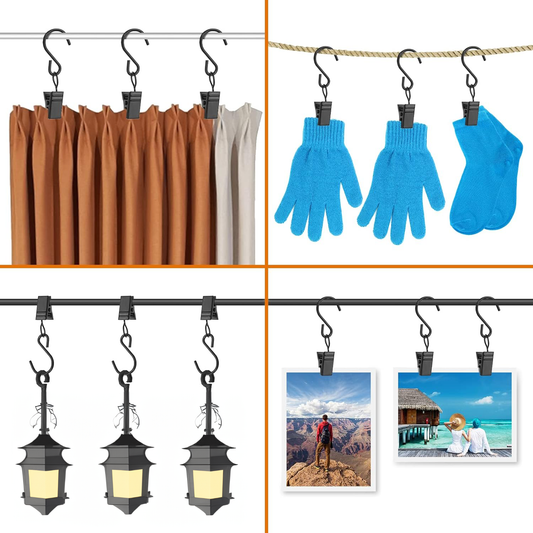 Versatile Uses of S-Shaped Curtain Hooks