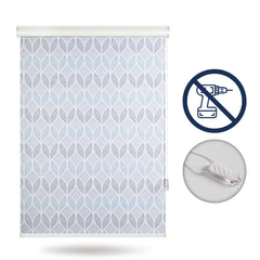 No Drill Corded Valance Roller Shades