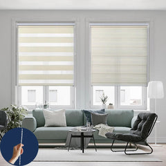 Corded Simple Zebra Blinds