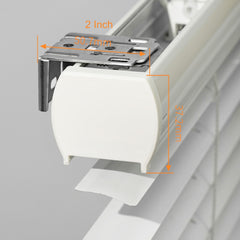 Cordless Mini Blinds 1 Inch Aluminium Slat