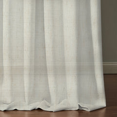 Textured Light Filtering Sheer Curtains