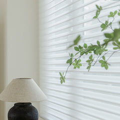 No Drill Sheer Shades Corded Metal Valance