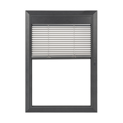 Battery Motorized Door Mini Blinds Add on Blinds No Drill Install For French Door & Operable Window