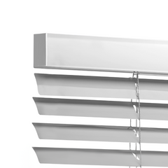 Motorized Mini Aluminium Blinds 1 Inch Slats Hardwired